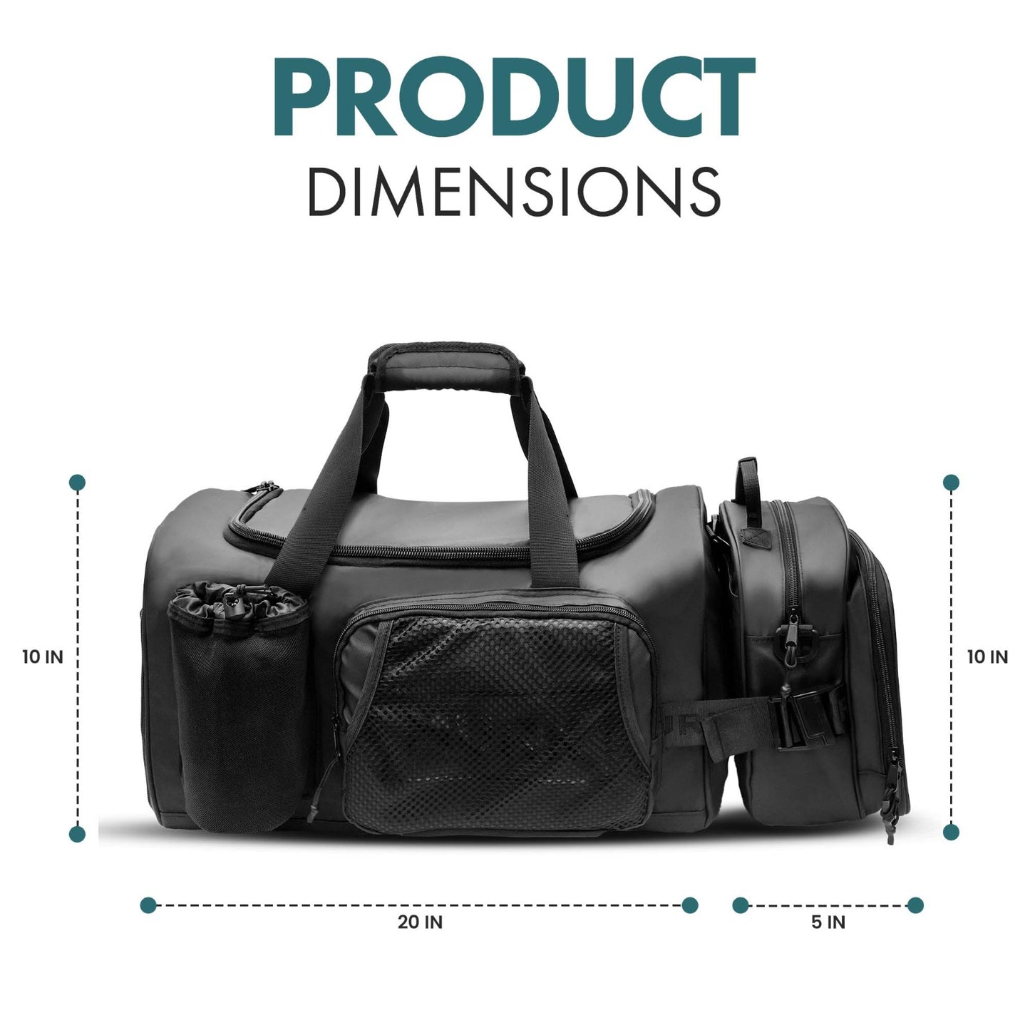 MVRK 2-IN-1 Travel Duffle