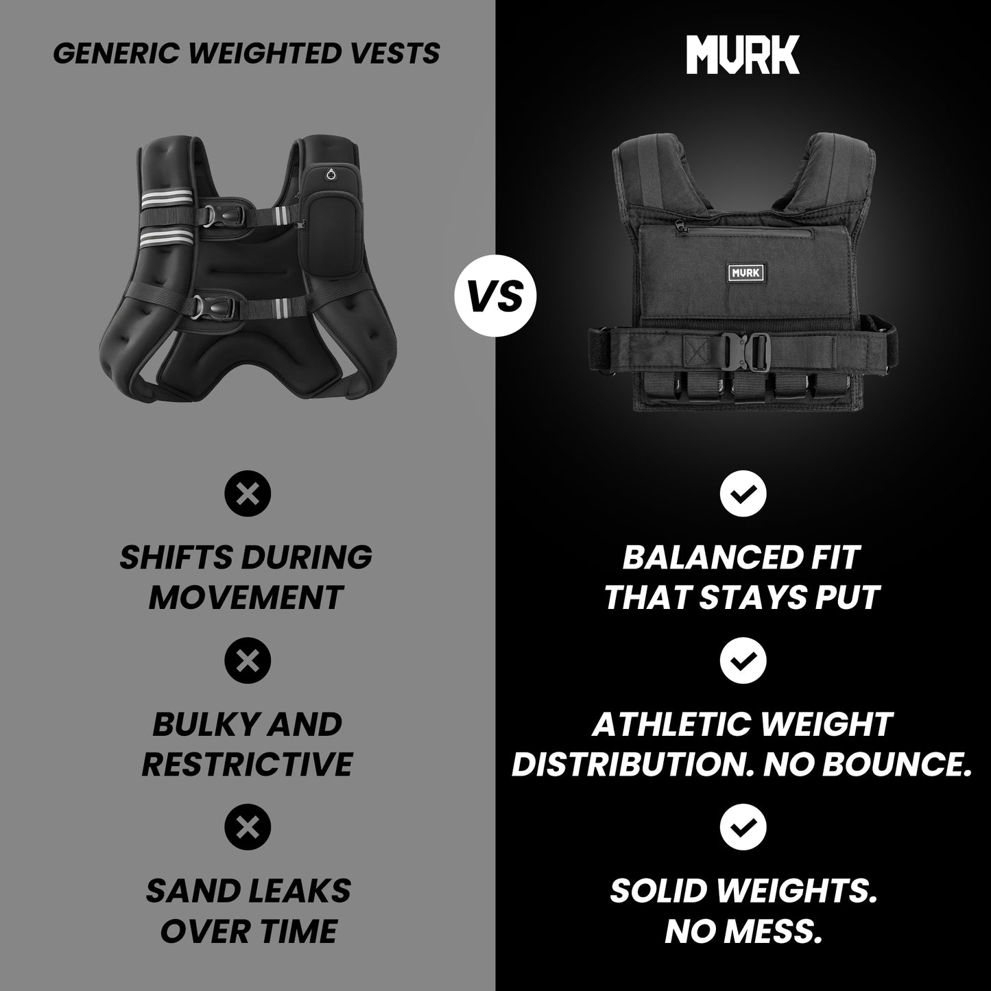 Weighted Vest Built for Performance