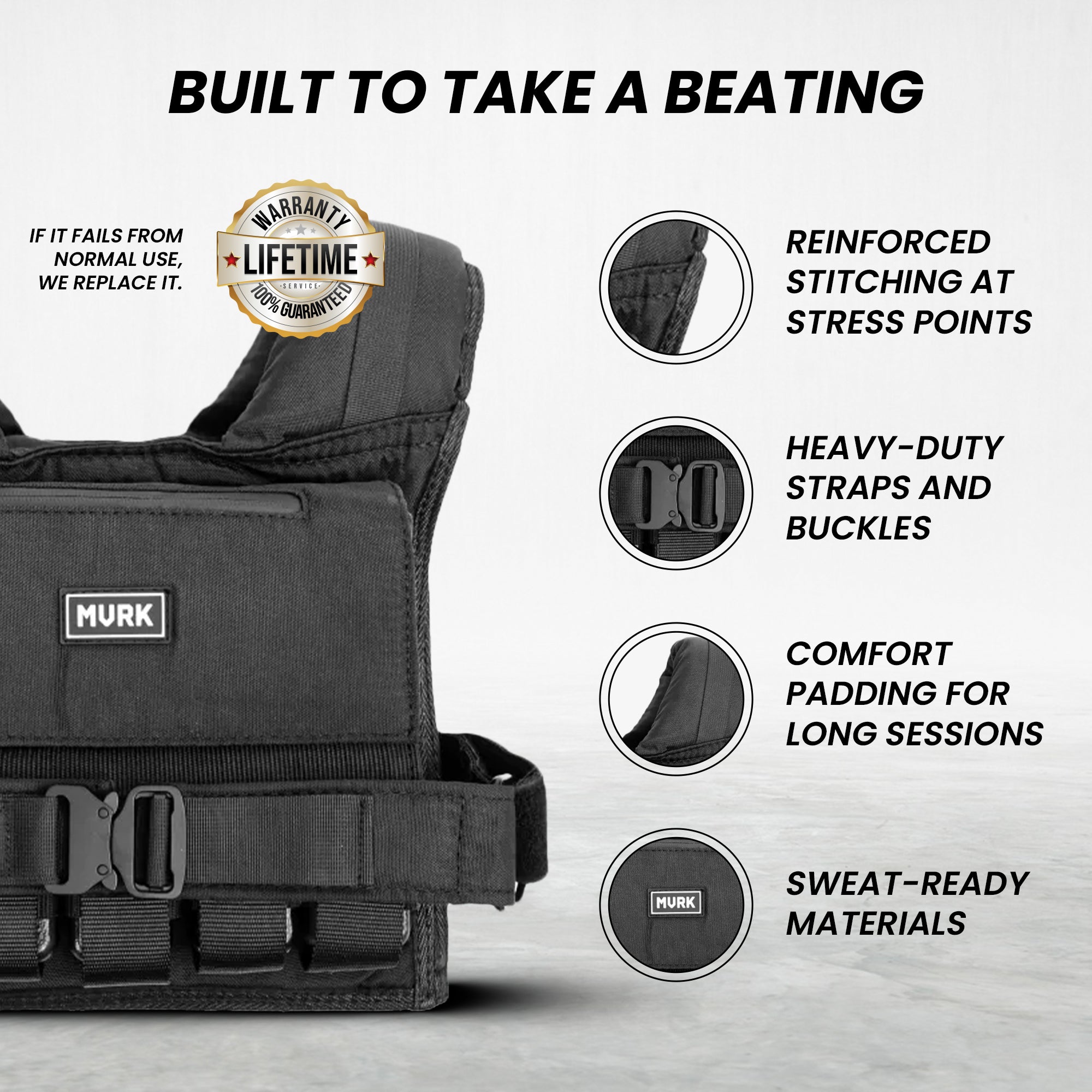 Weighted Vest Built for Performance